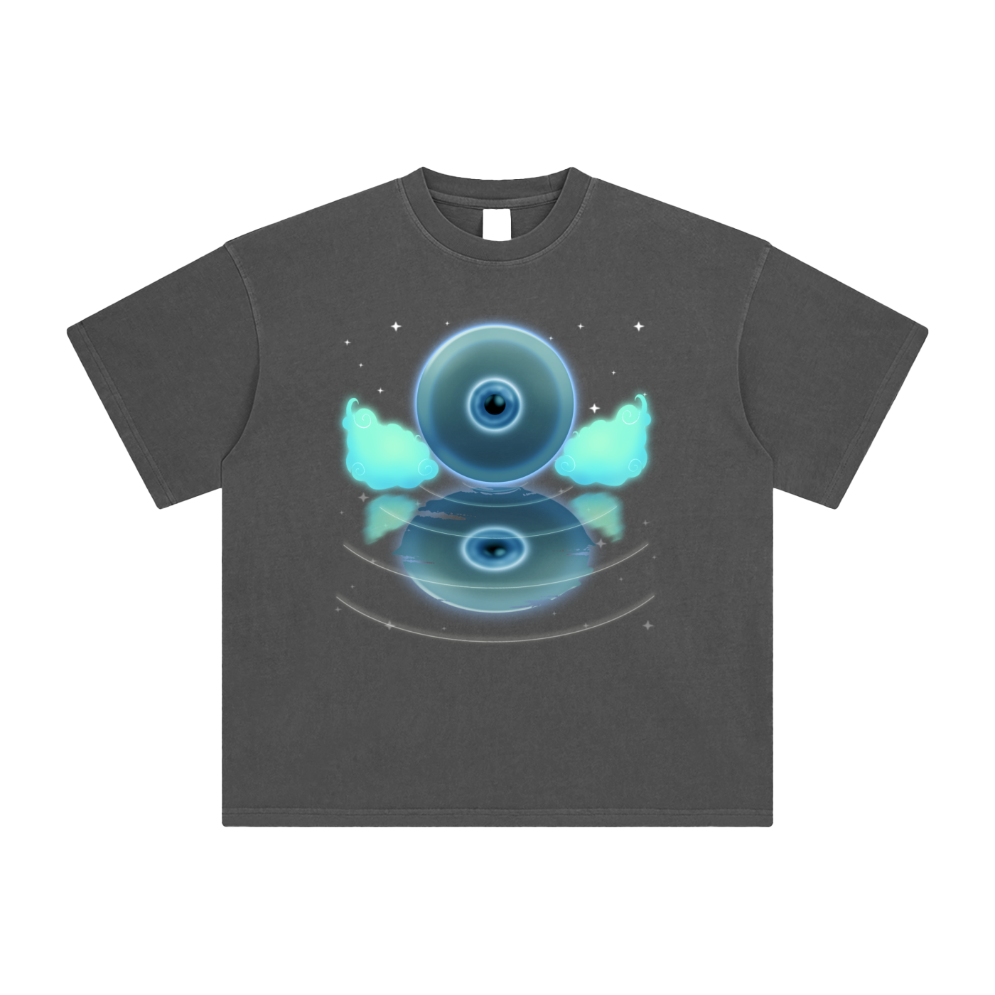 halloween,ai,halloween shirt,moon reflection ,eye in the sky,moon eye,moonchild,cloud wings
