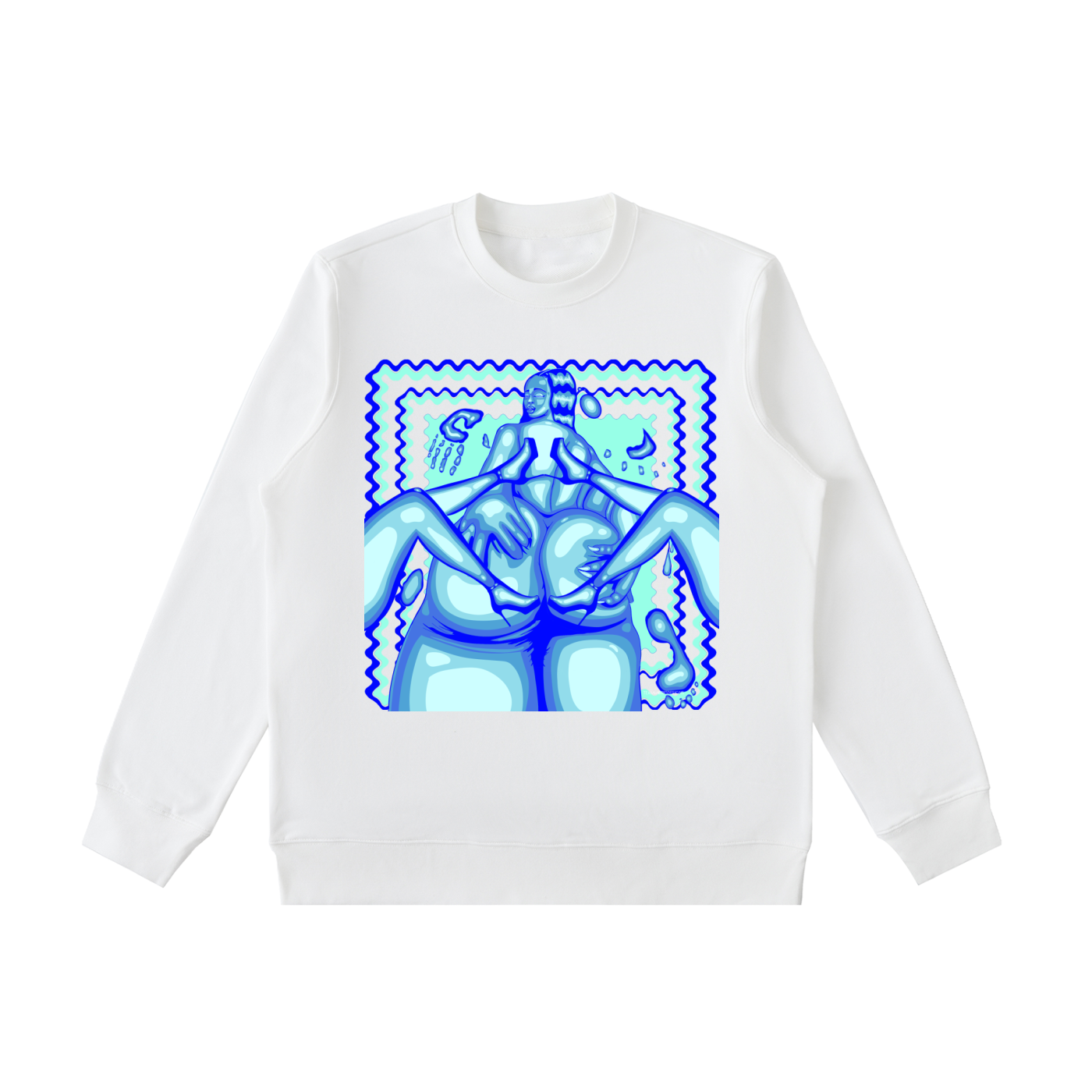 water,water girl,body paint shirt,booty paint,booty pant shirt,like wata,like water,twerk shirt,sweatshirt,fall streetwear