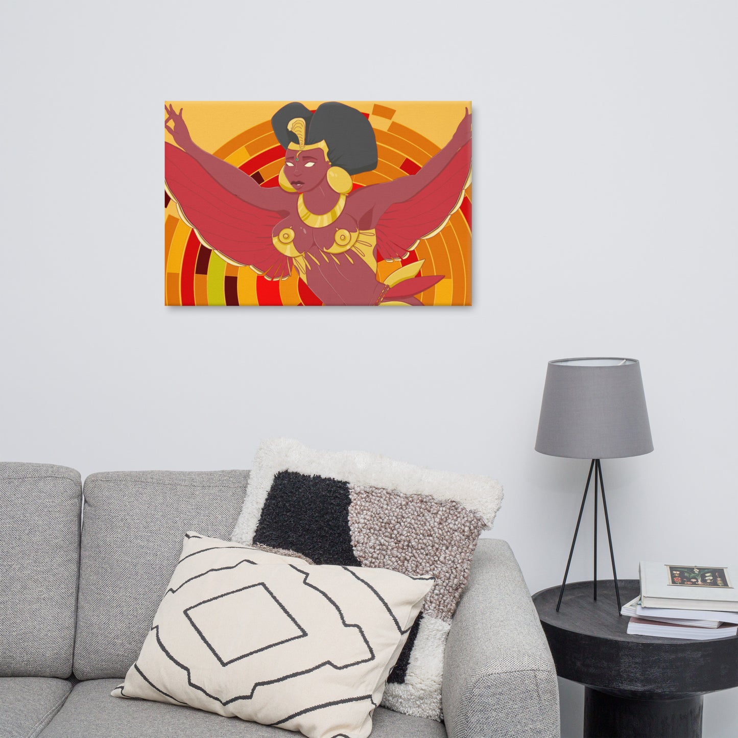 Avera the Winged Goddess Canvas