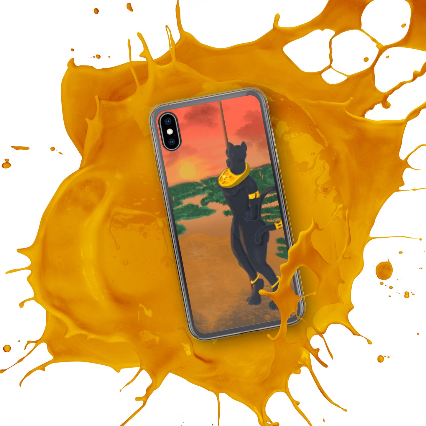Panther King iPhone Case