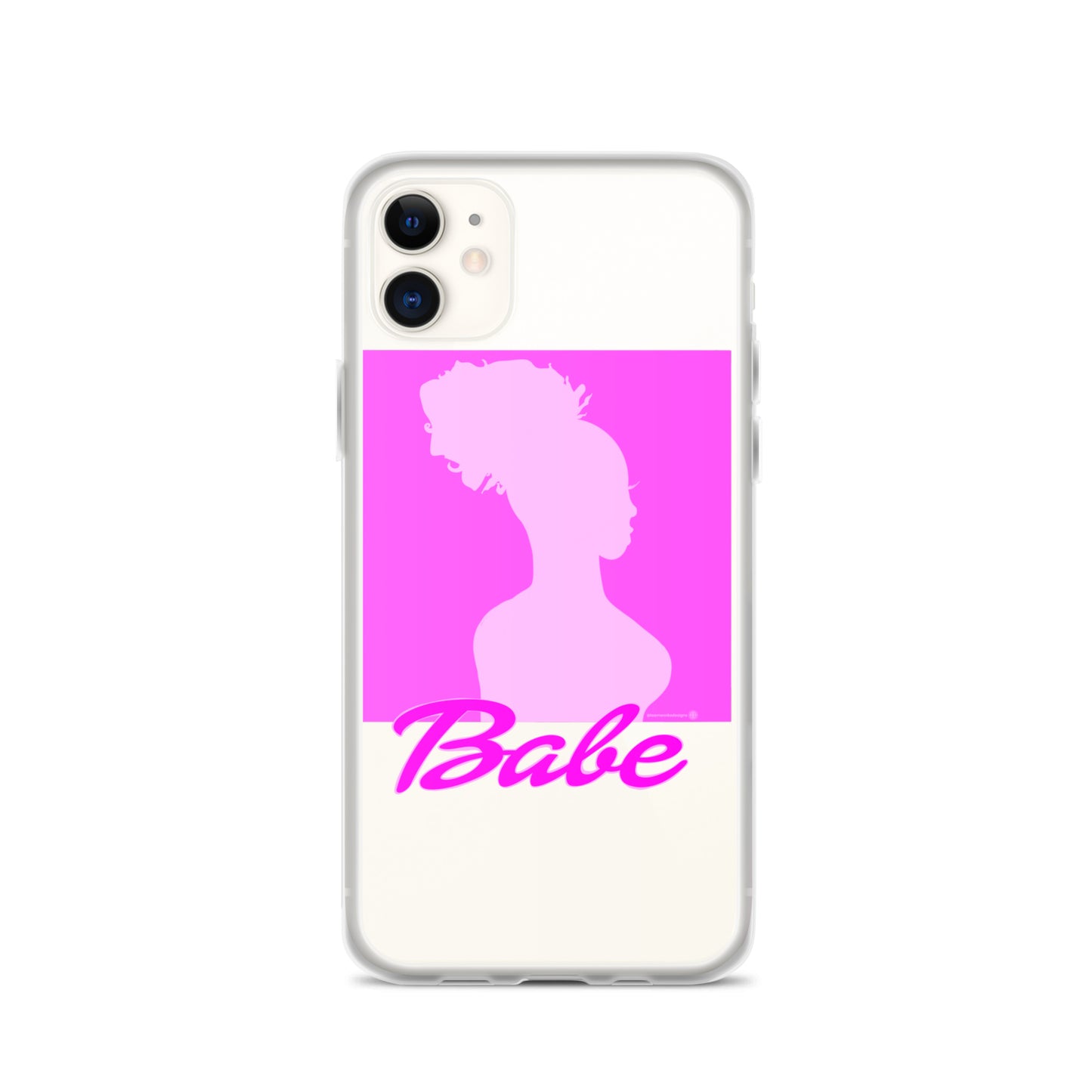 Babe Clear Case for iPhone®