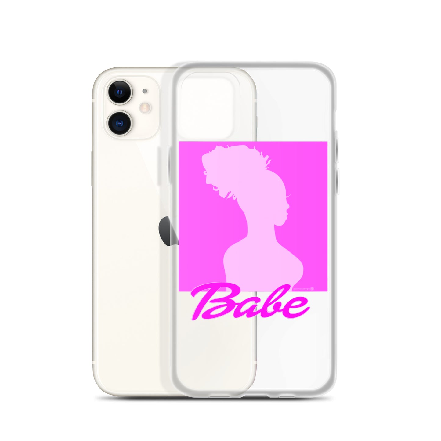 Babe Clear Case for iPhone®