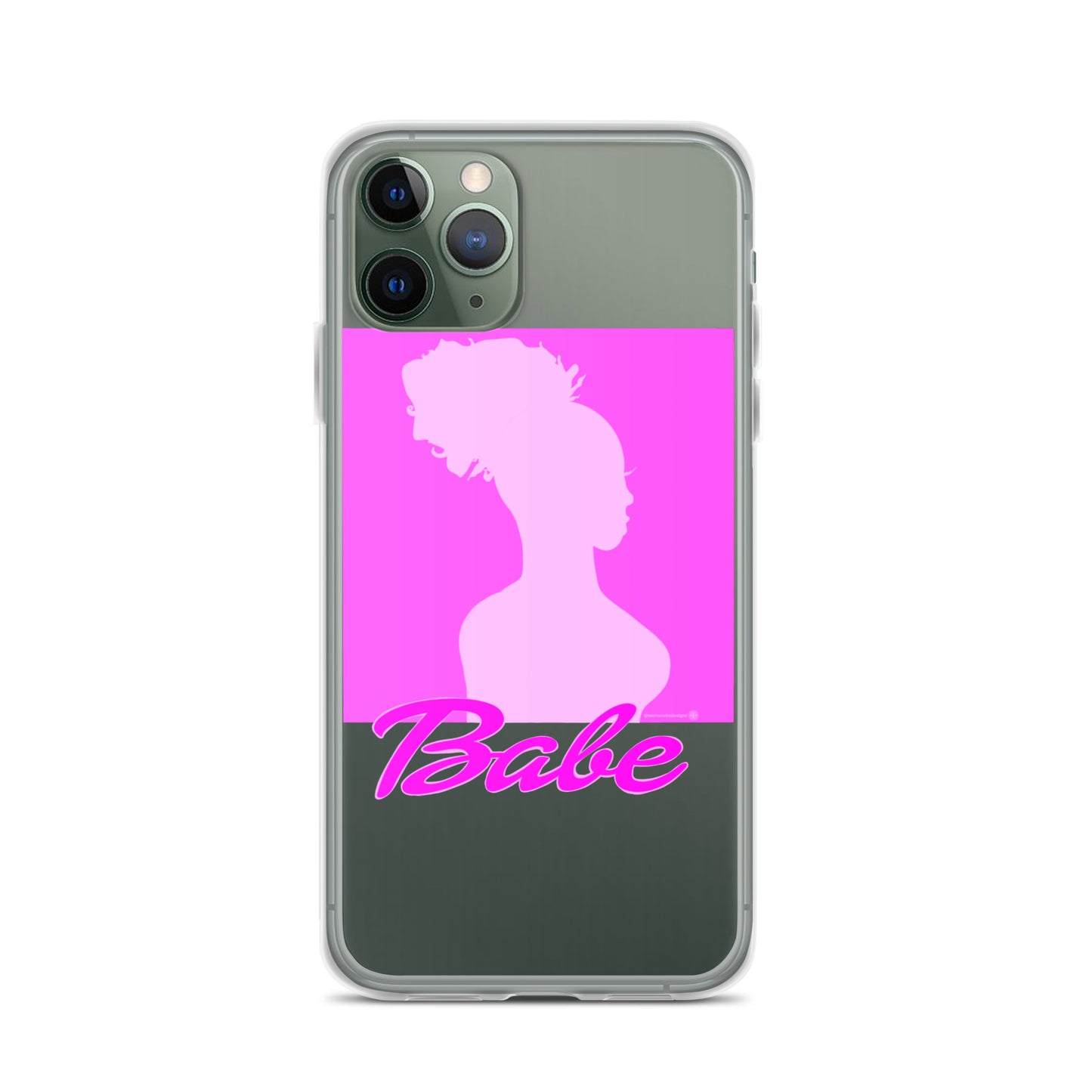 Babe Clear Case for iPhone®