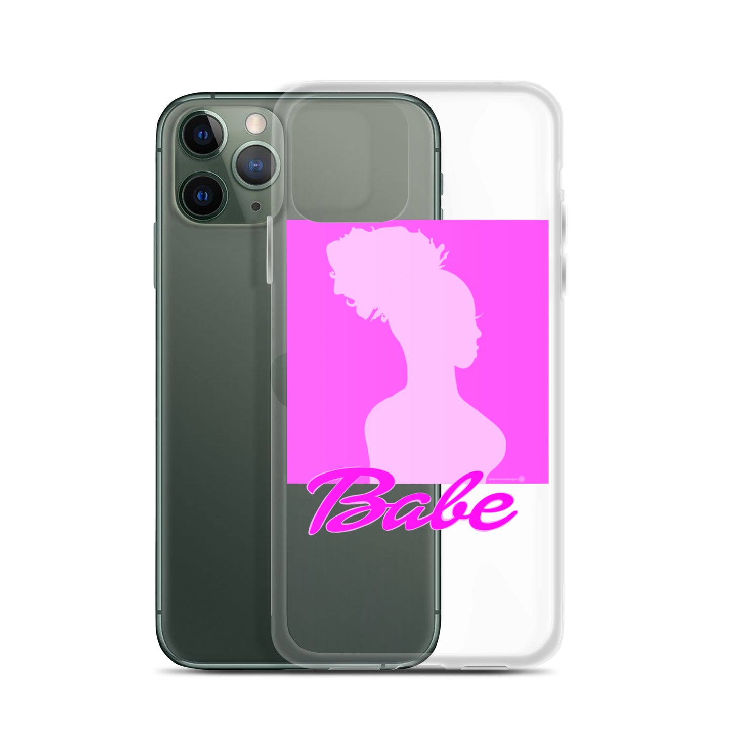 Babe Clear Case for iPhone®