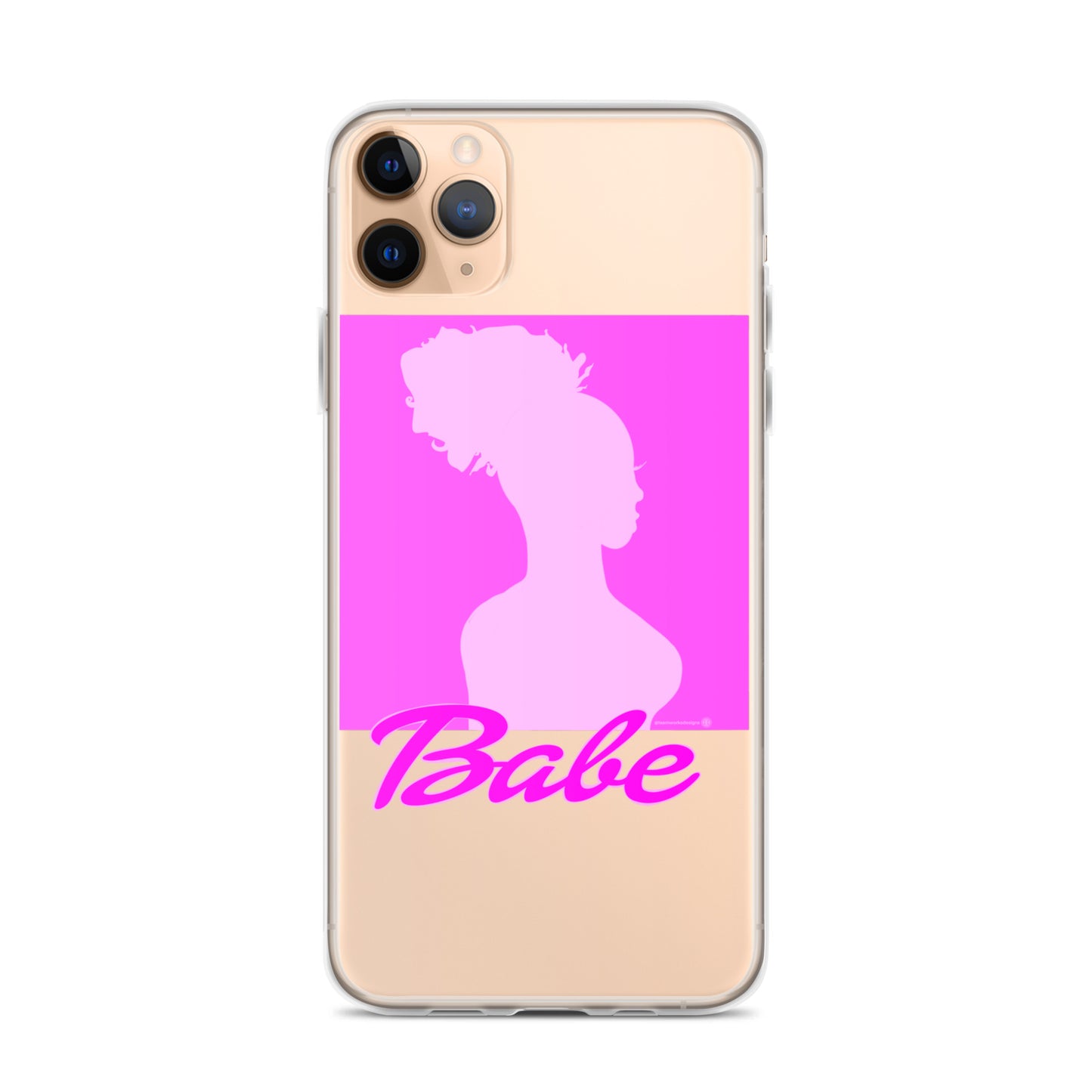 Babe Clear Case for iPhone®