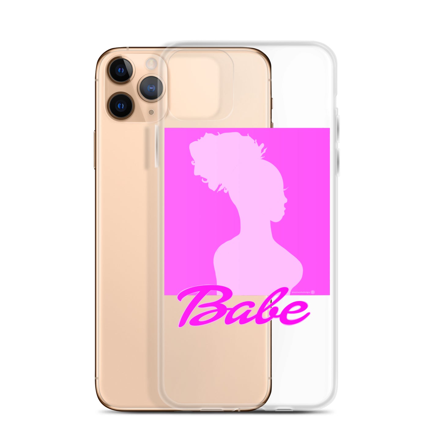 Babe Clear Case for iPhone®