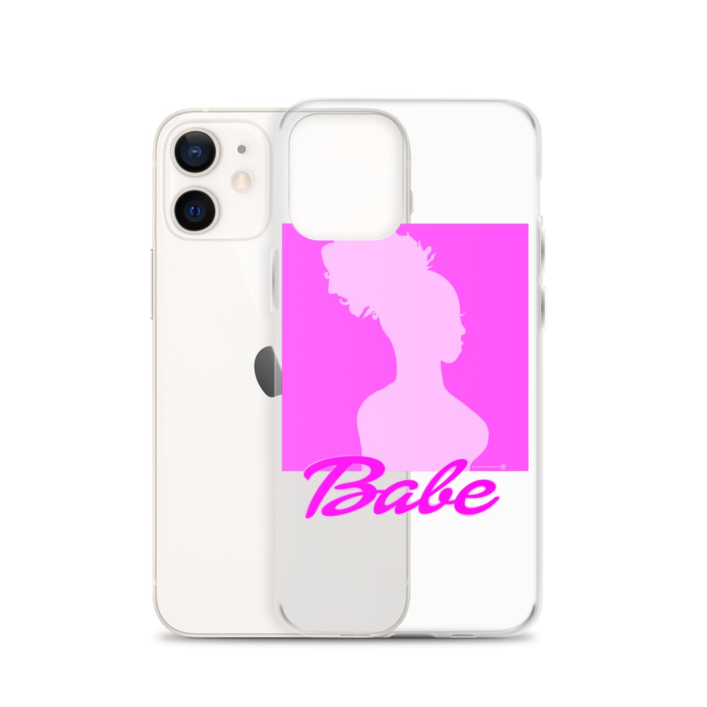 Babe Clear Case for iPhone®