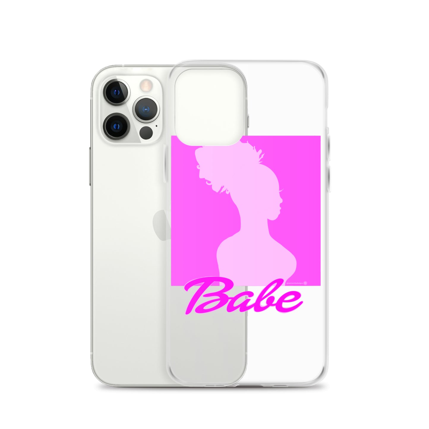 Babe Clear Case for iPhone®