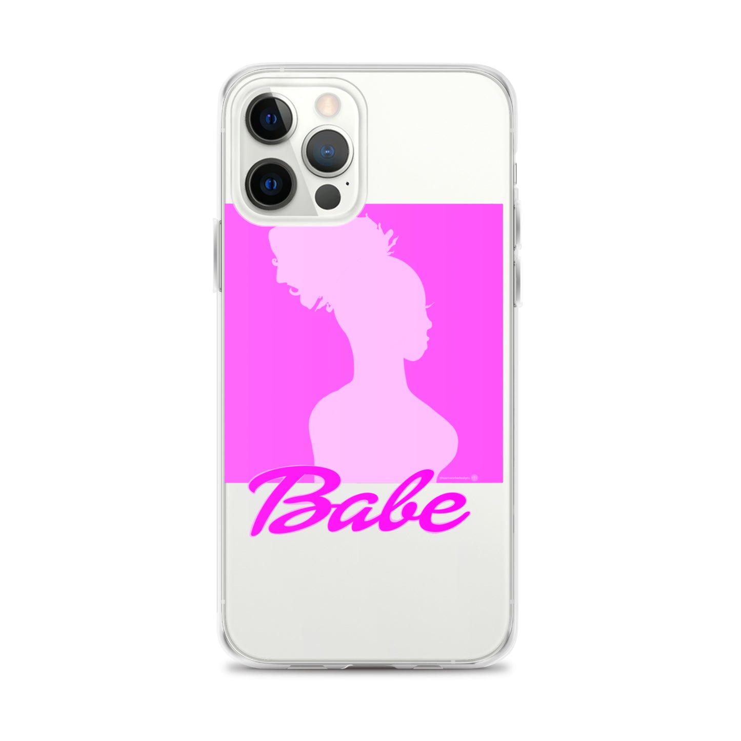 Babe Clear Case for iPhone®