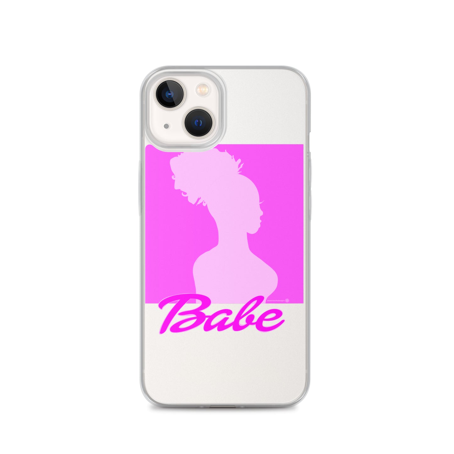 Babe Clear Case for iPhone®