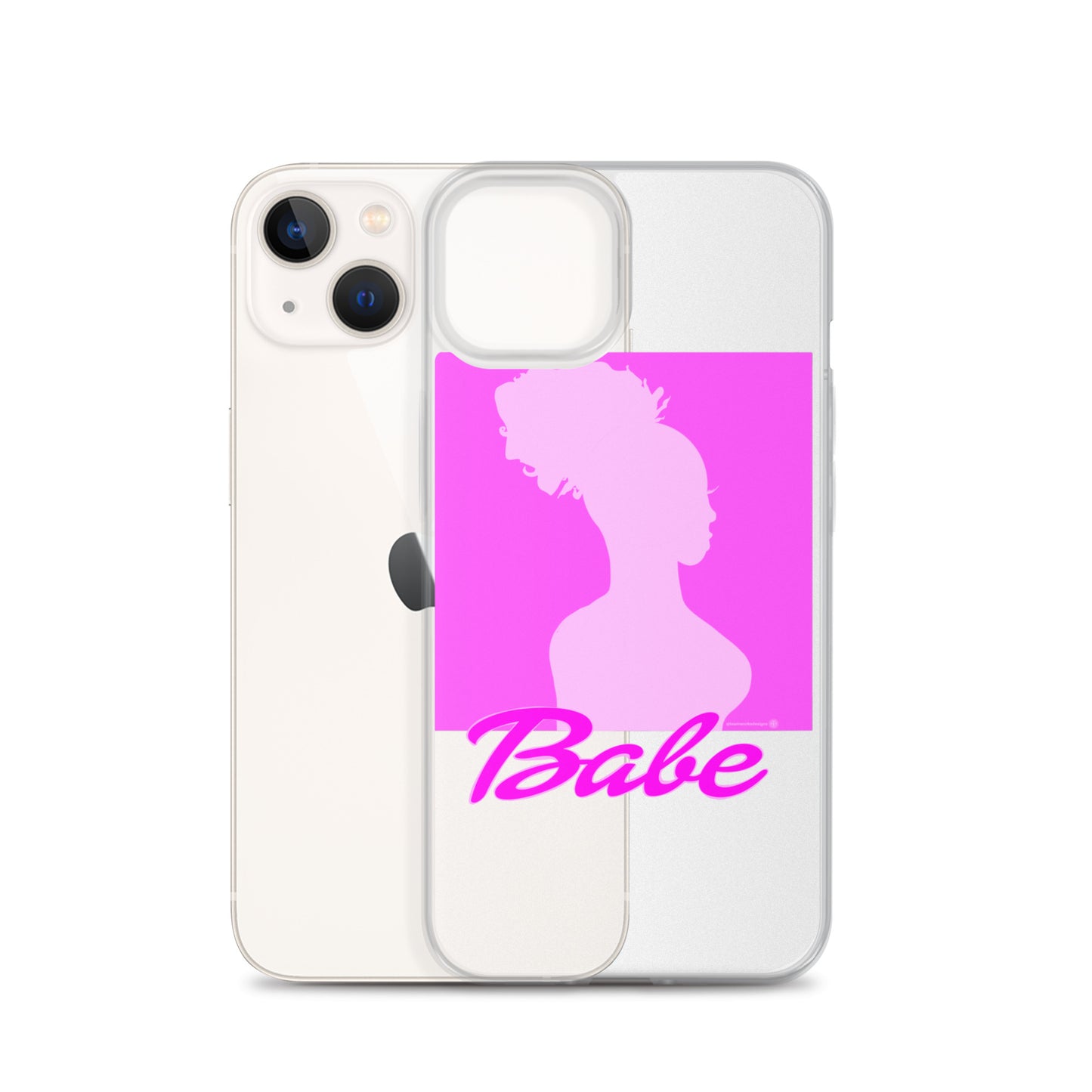 Babe Clear Case for iPhone®