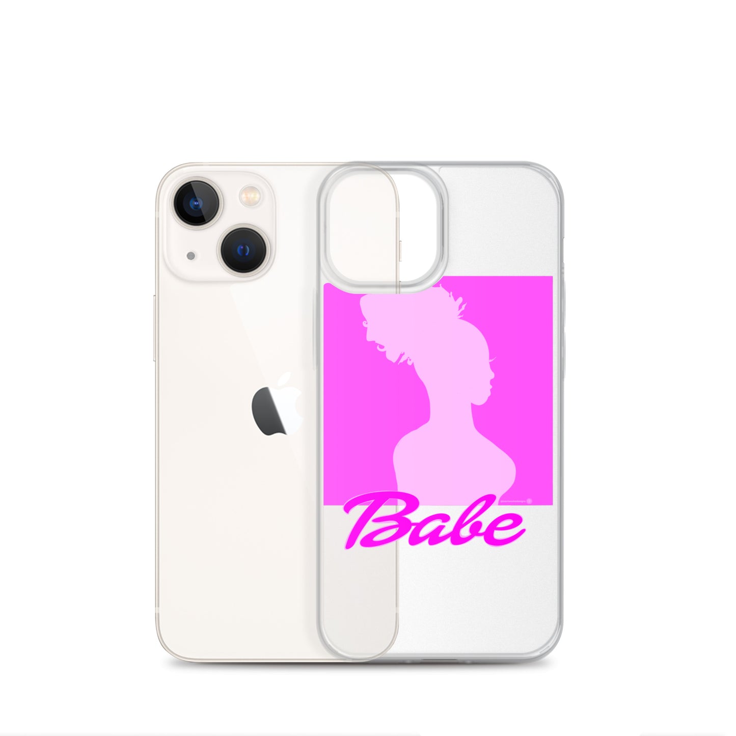 Babe Clear Case for iPhone®