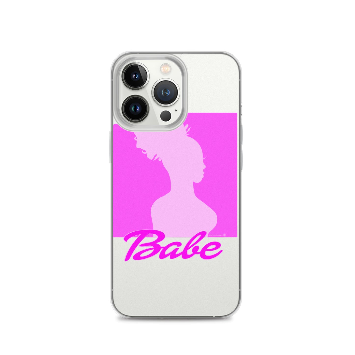 Babe Clear Case for iPhone®