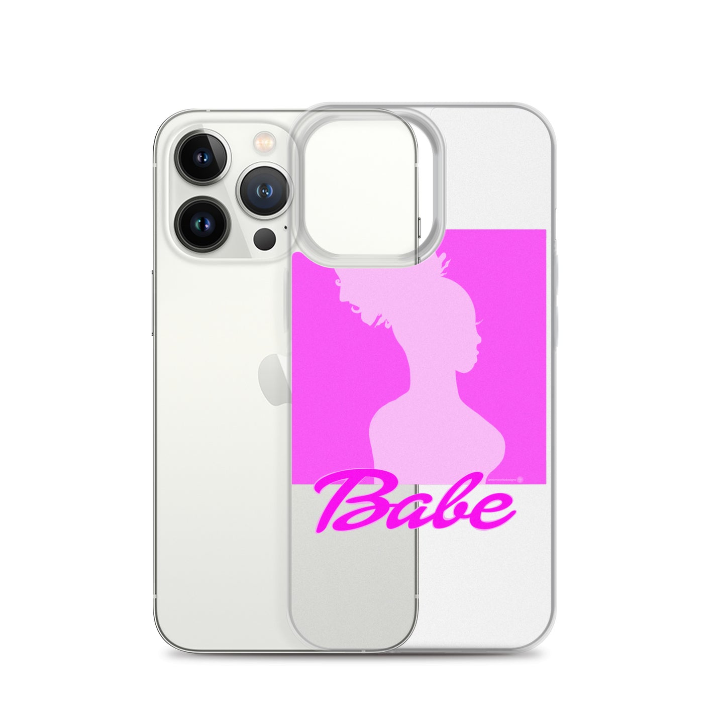 Babe Clear Case for iPhone®