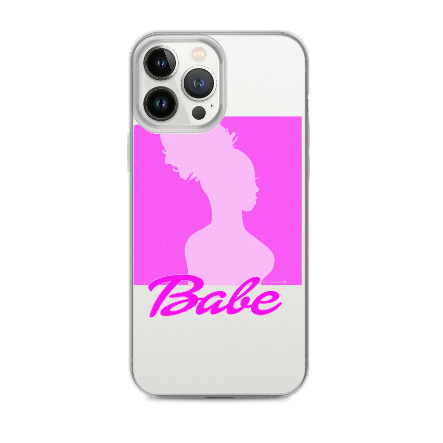 Babe Clear Case for iPhone®