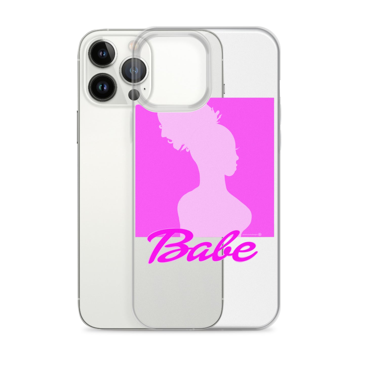 Babe Clear Case for iPhone®