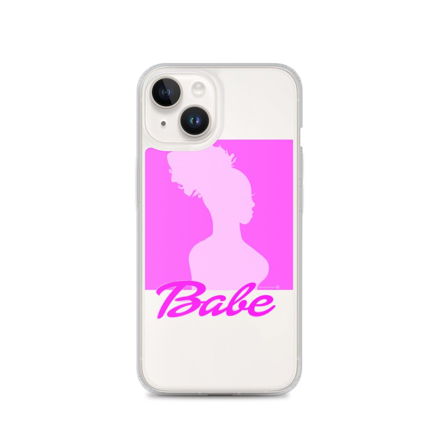 Babe Clear Case for iPhone®