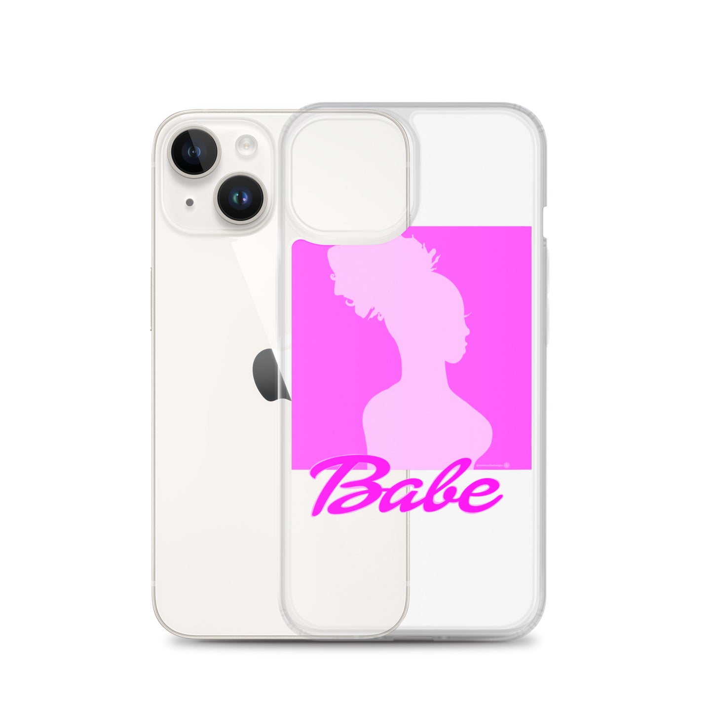 Babe Clear Case for iPhone®