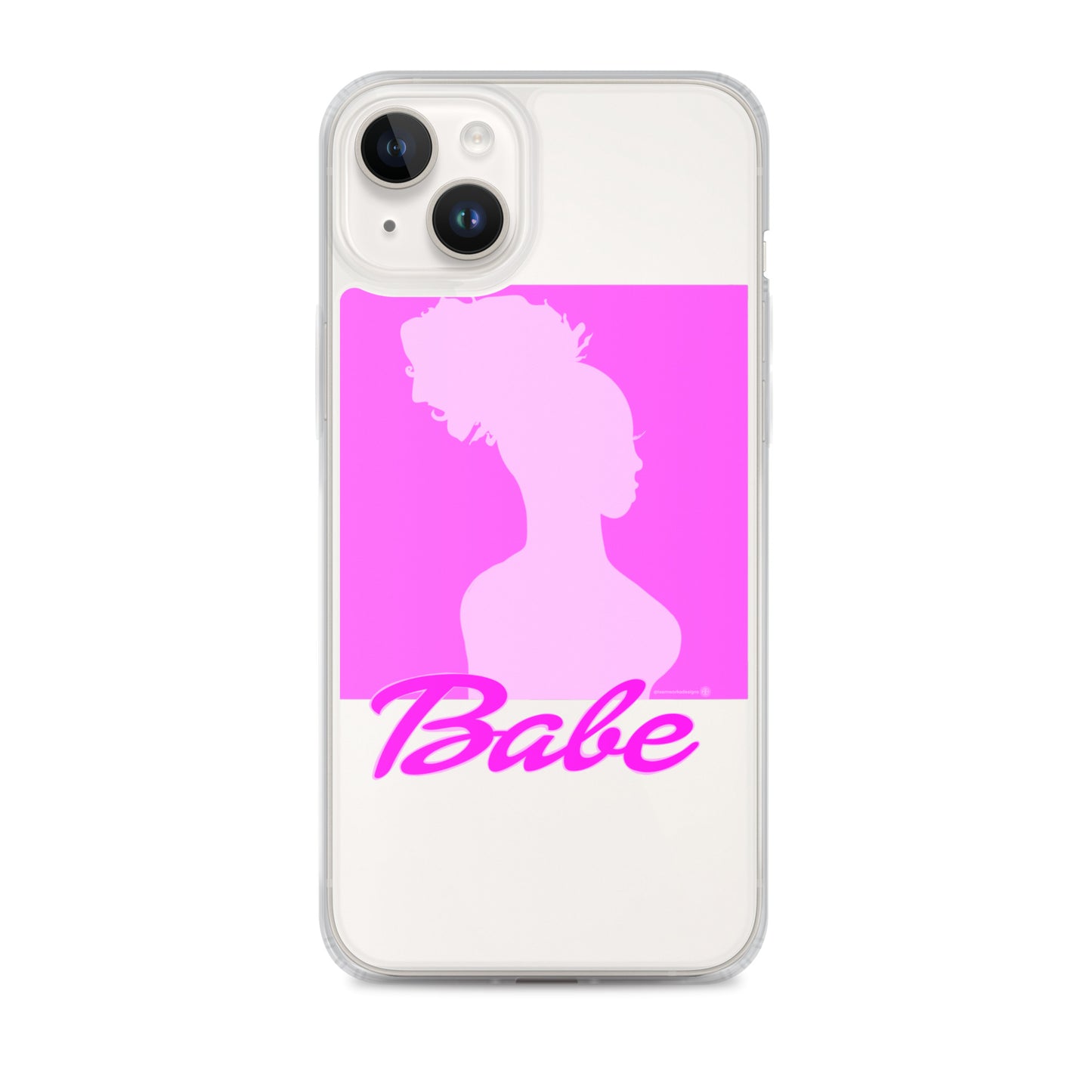 Babe Clear Case for iPhone®