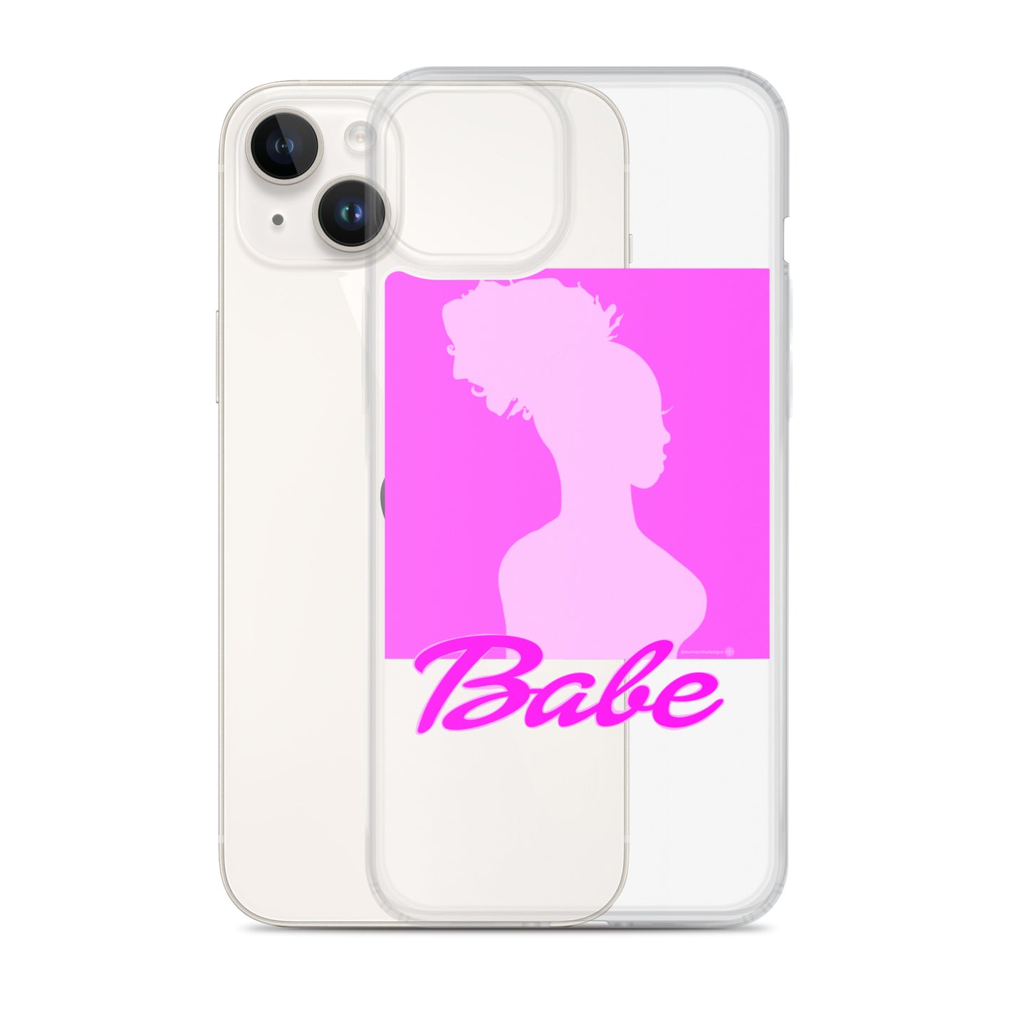 Babe Clear Case for iPhone®