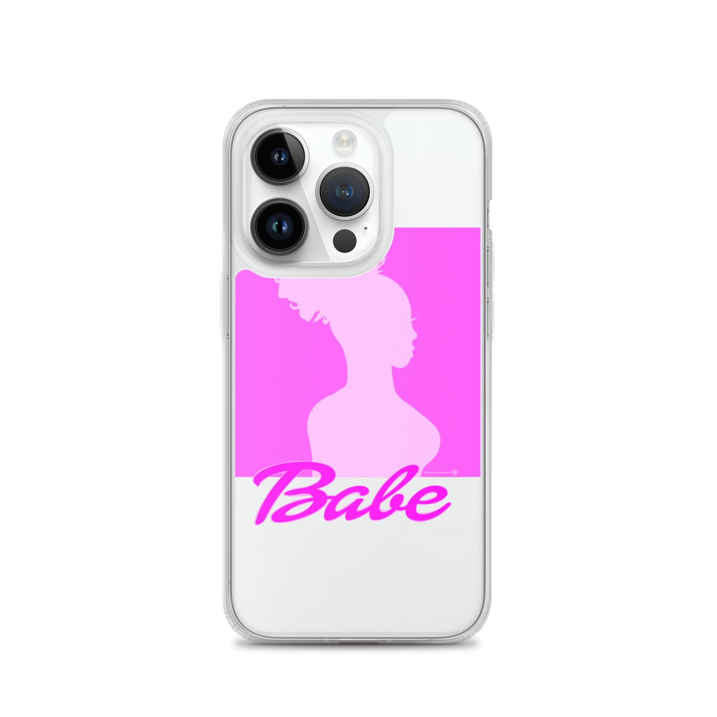 Babe Clear Case for iPhone®