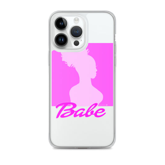 Babe Clear Case for iPhone®