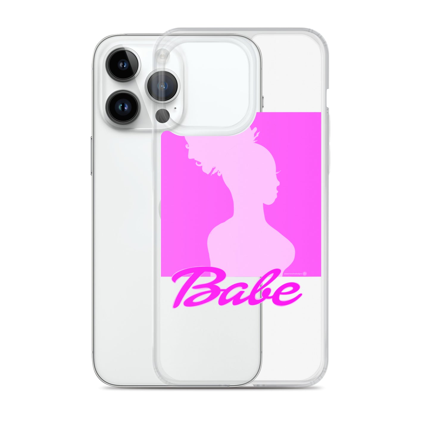 Babe Clear Case for iPhone®