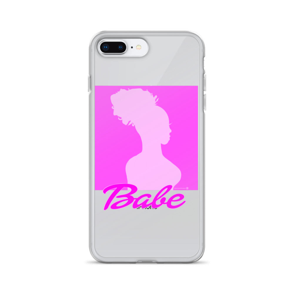 Babe Clear Case for iPhone®