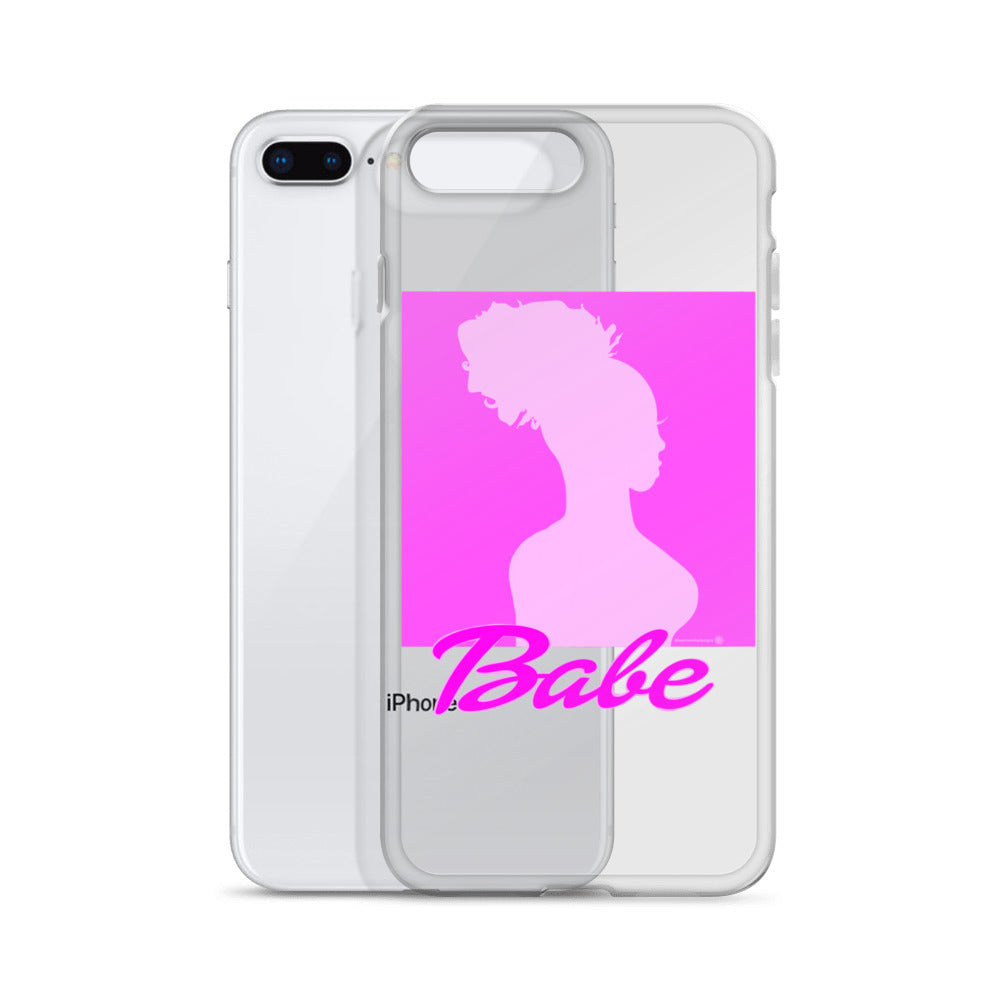 Babe Clear Case for iPhone®