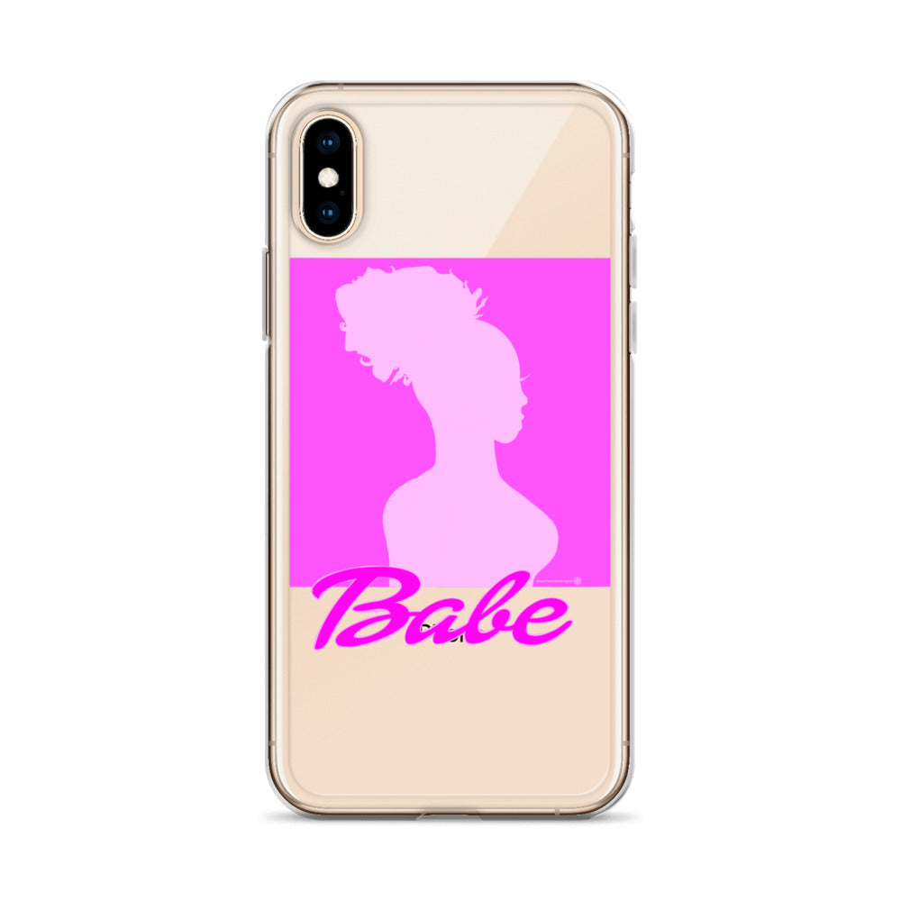 Babe Clear Case for iPhone®