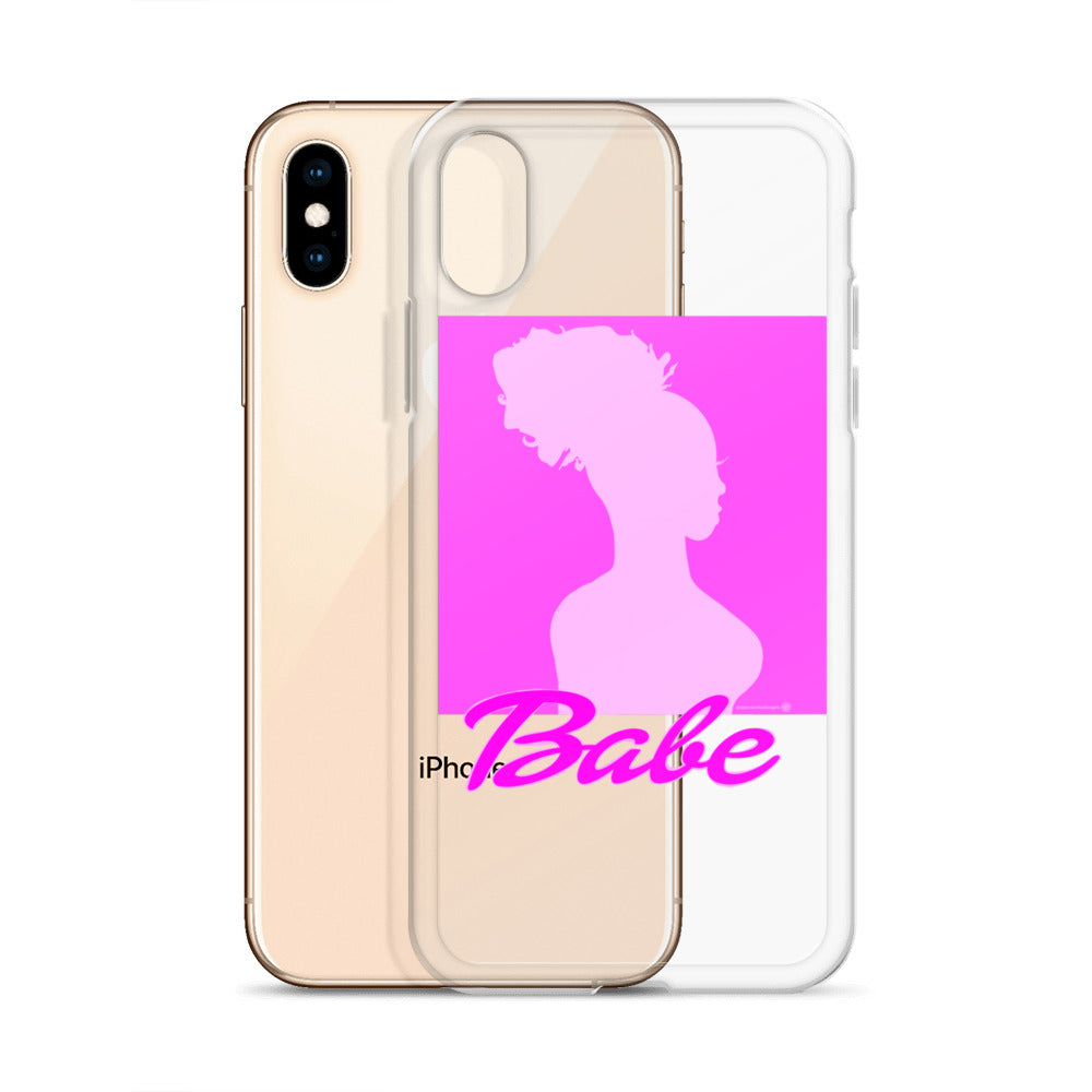 Babe Clear Case for iPhone®