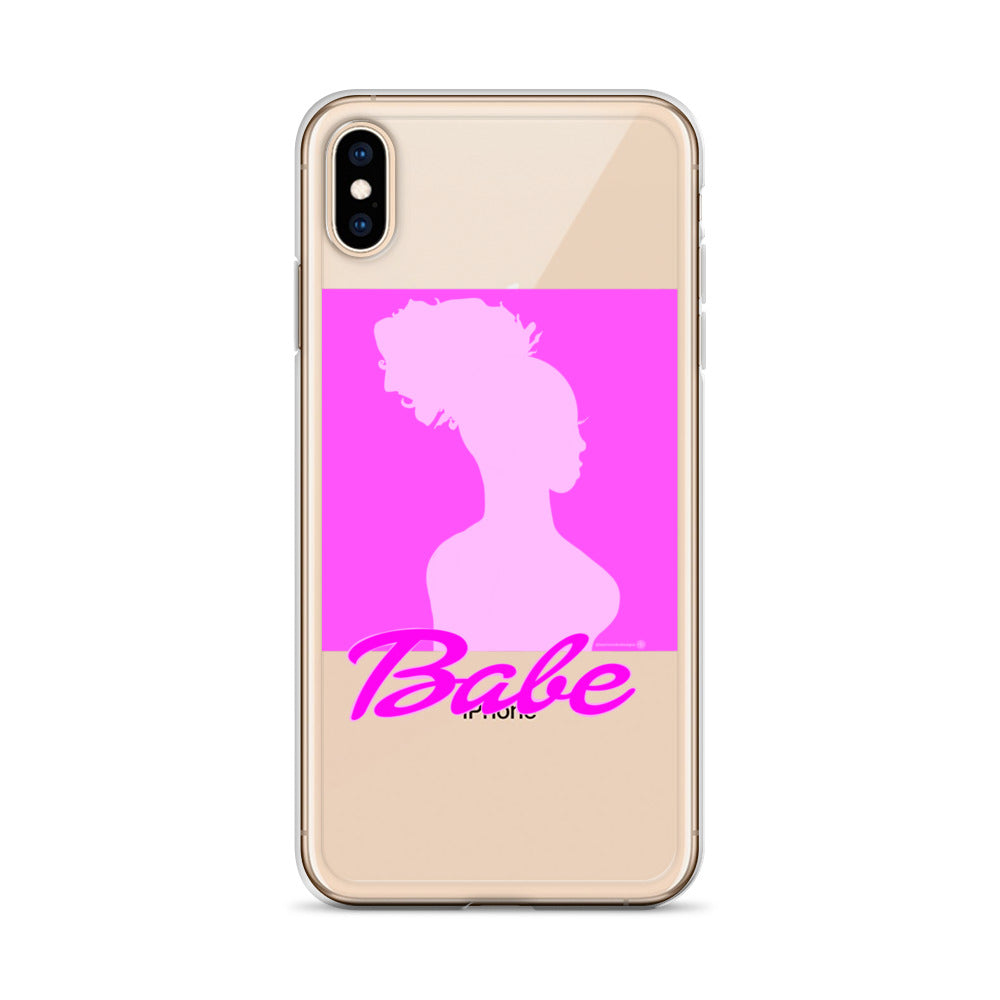 Babe Clear Case for iPhone®