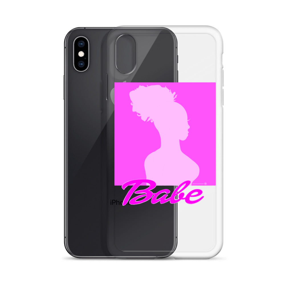 Babe Clear Case for iPhone®