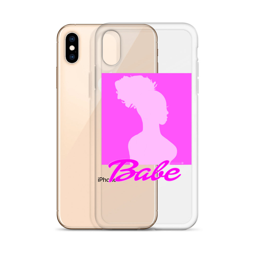 Babe Clear Case for iPhone®