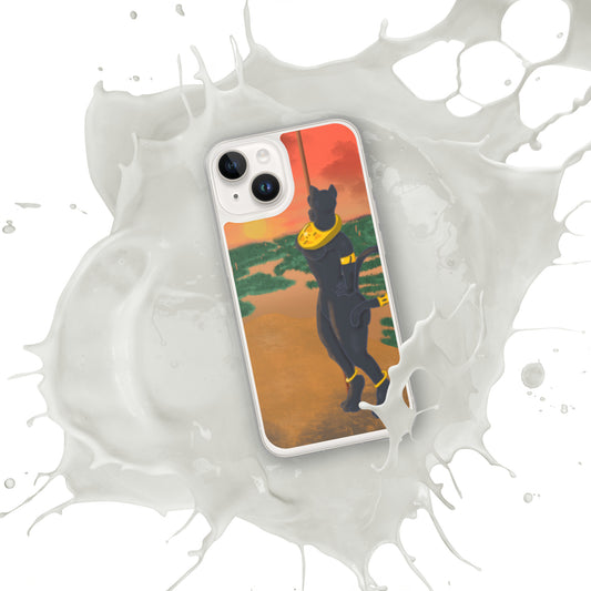 Panther King iPhone Case