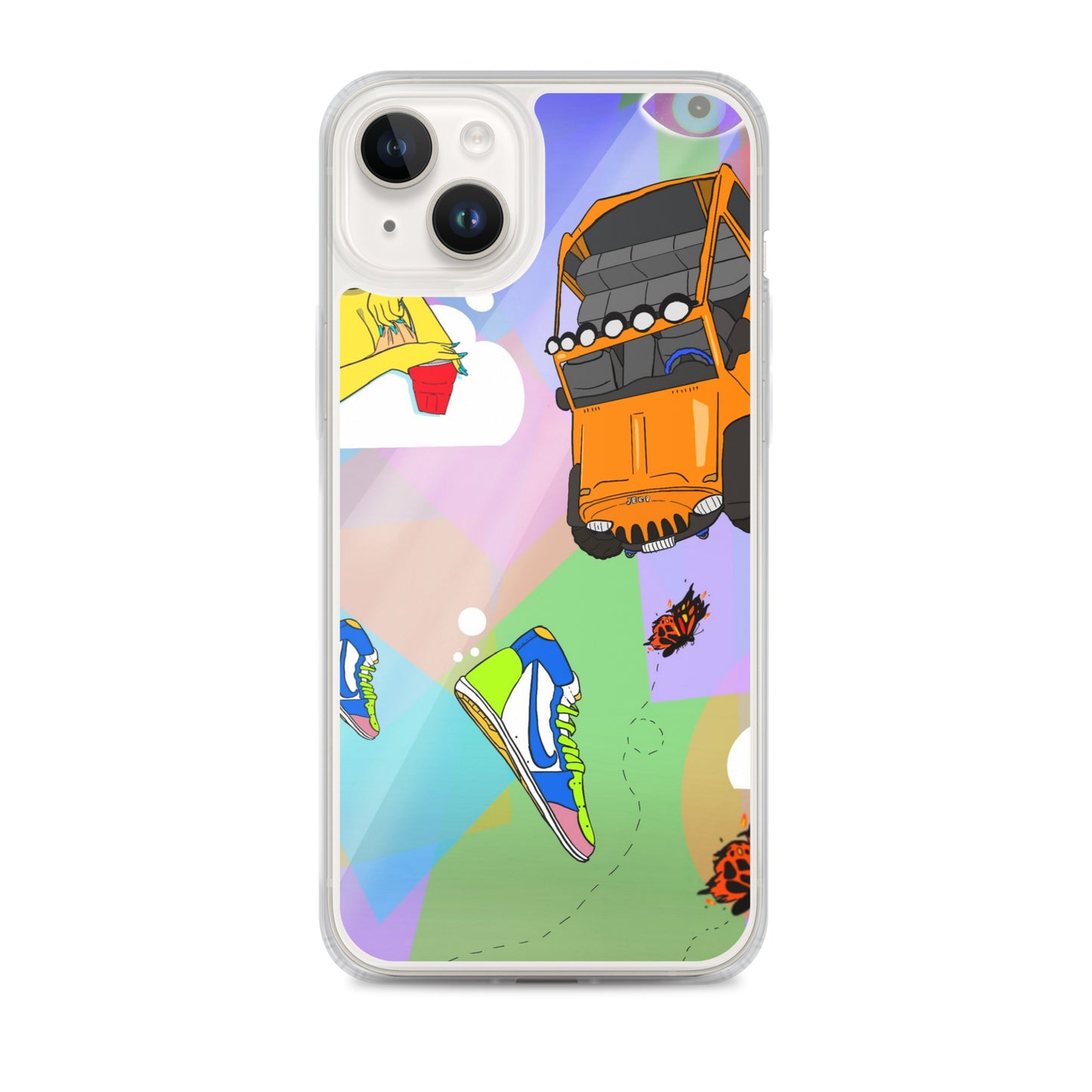 Jeep Trip iPhone Case