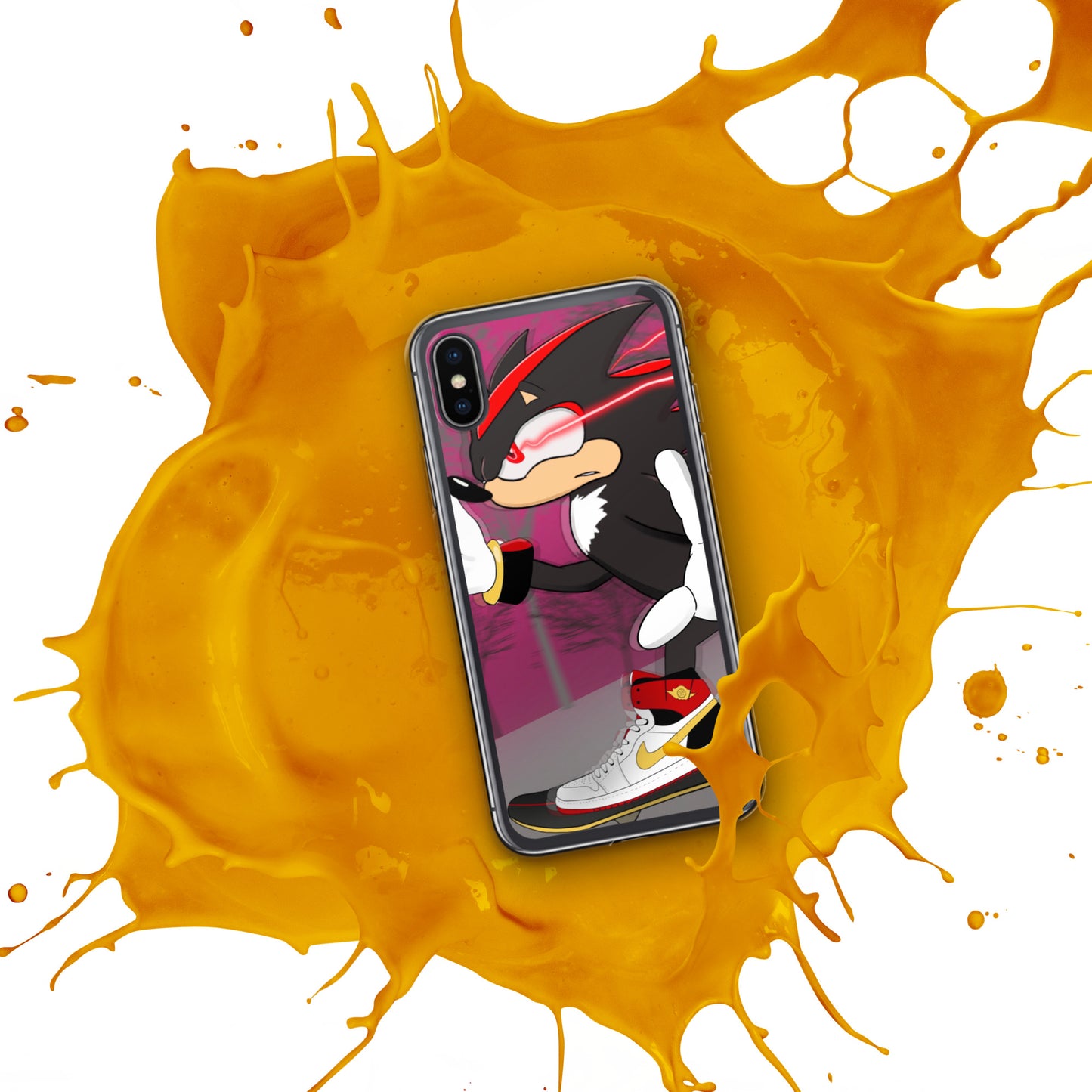 Shadow the Fly Hedgehog iPhone Case