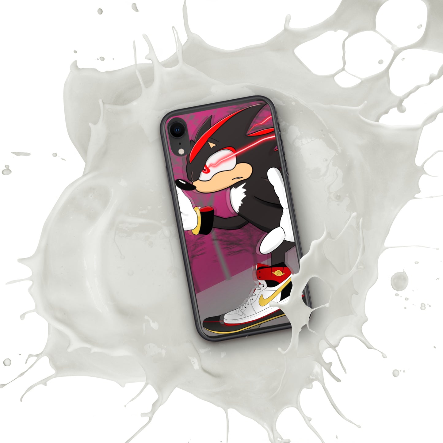 Shadow the Fly Hedgehog iPhone Case