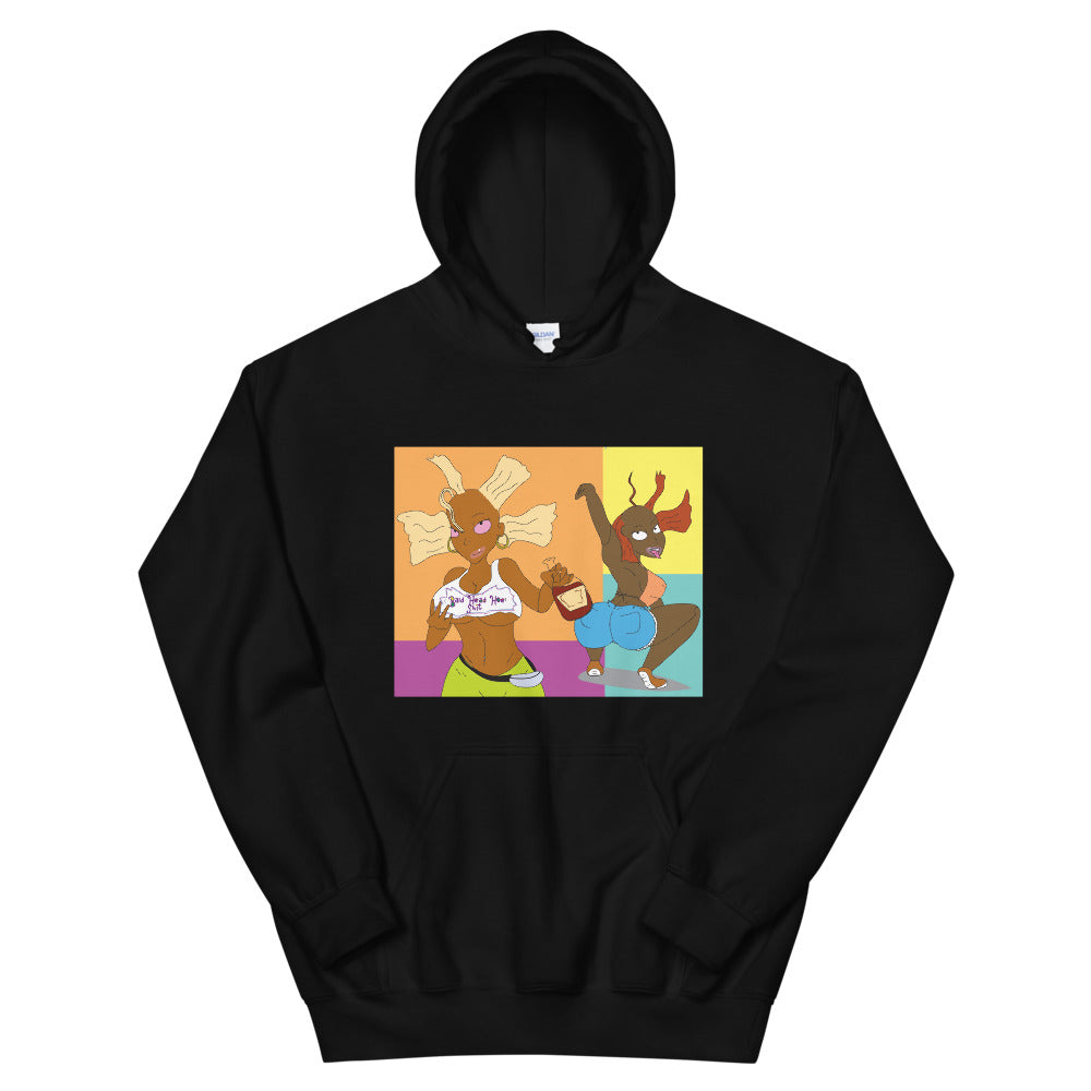 Bald Head Heaux Sh!t Unisex Hoodie