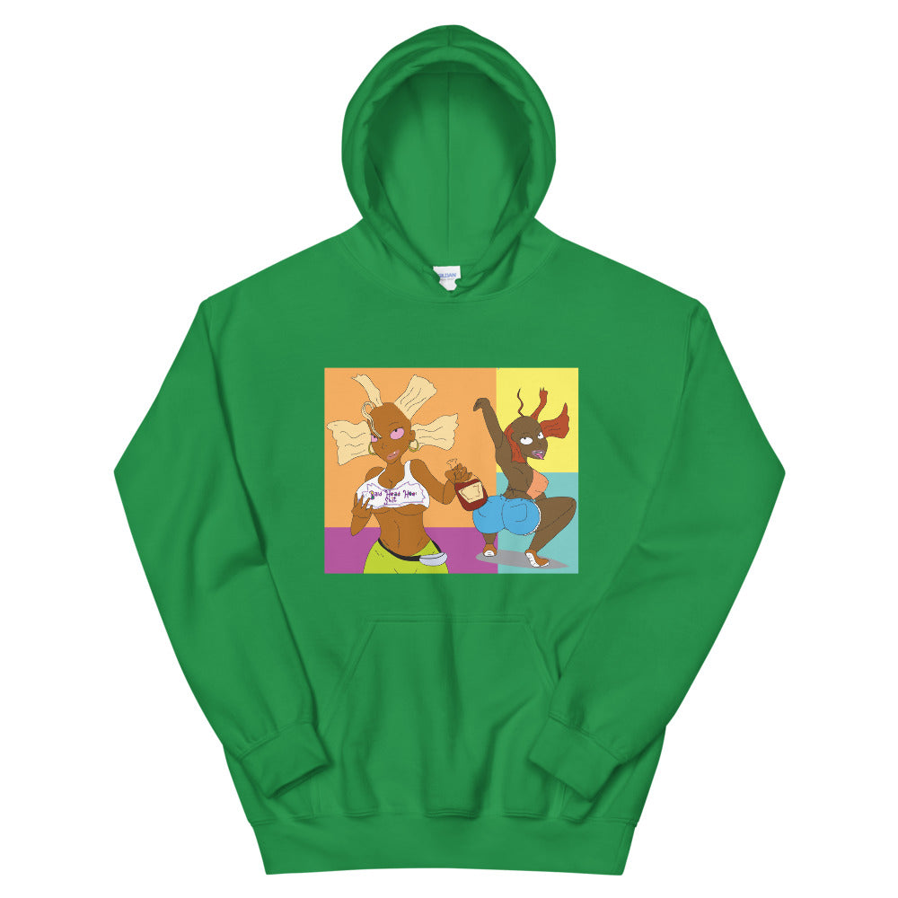 Bald Head Heaux Sh!t Unisex Hoodie