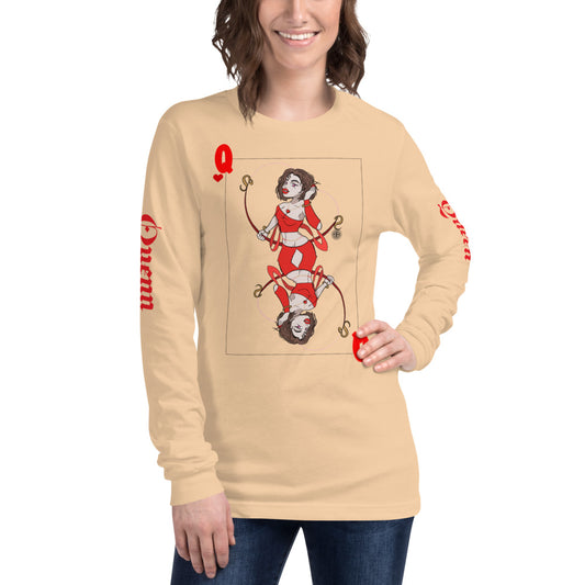 Queen of Hearts Long Sleeve Tee