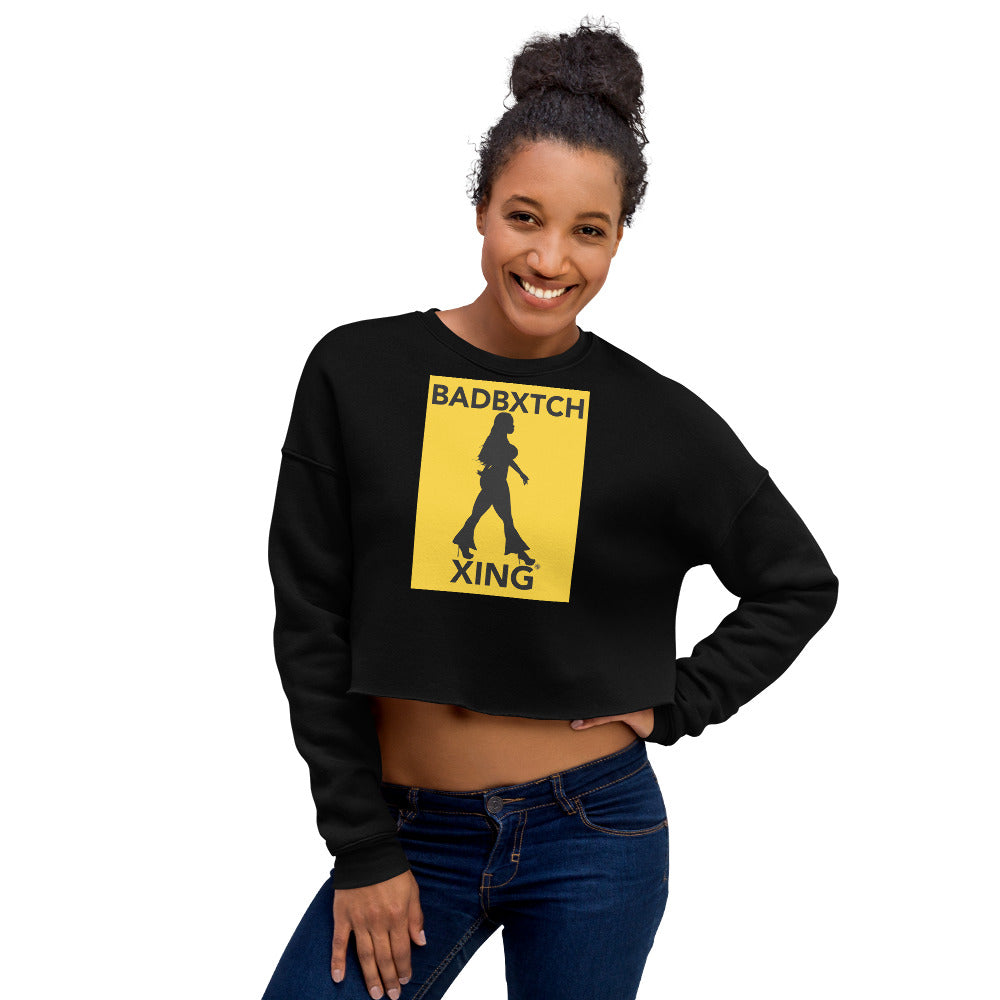 Bad Bxtch Crop Sweatshirt